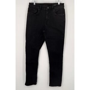 TPJ Slim Thick Men Black‎ Denim Jeans 34x32 JU9T58BDT32 Stretch Slim Fit